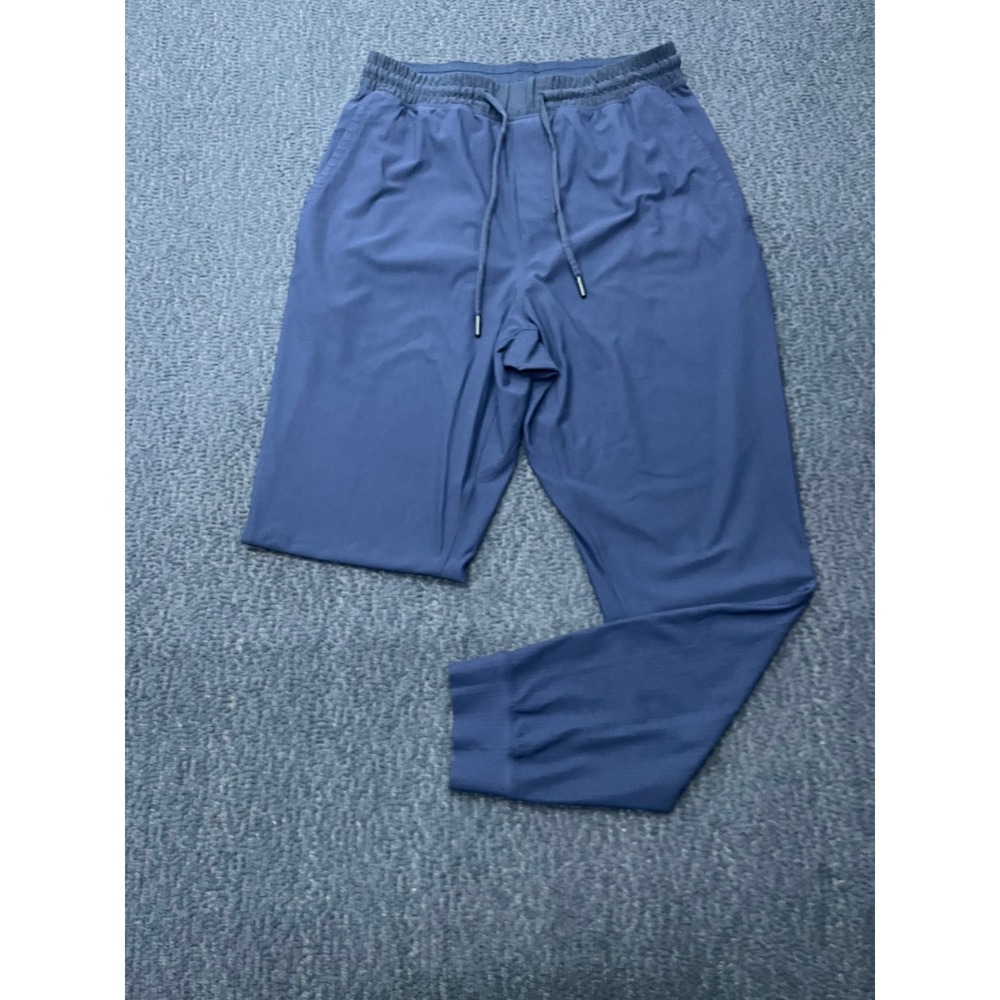 Lululemon Cross Chill Jogger Navy Blue Ripstop Mens Size Medium M 29" M5434S - Picture 1 of 6